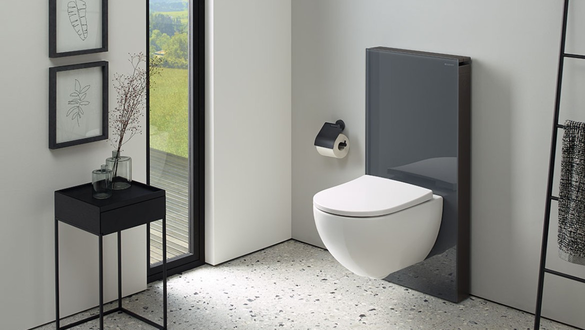 GEBERIT MONOLITH ASMA KLOZET İÇİN REZERVUAR SİYAH 101CM 131.021.SI.6 -6-3 L