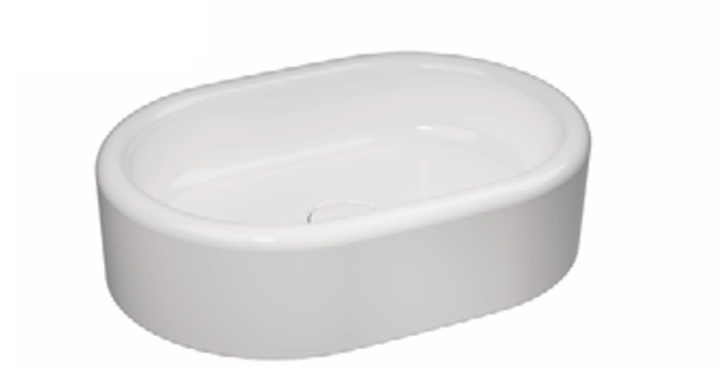 ISVEA Curvo Parlak Beyaz Lavabo 60 cm 10CR66060-TRV