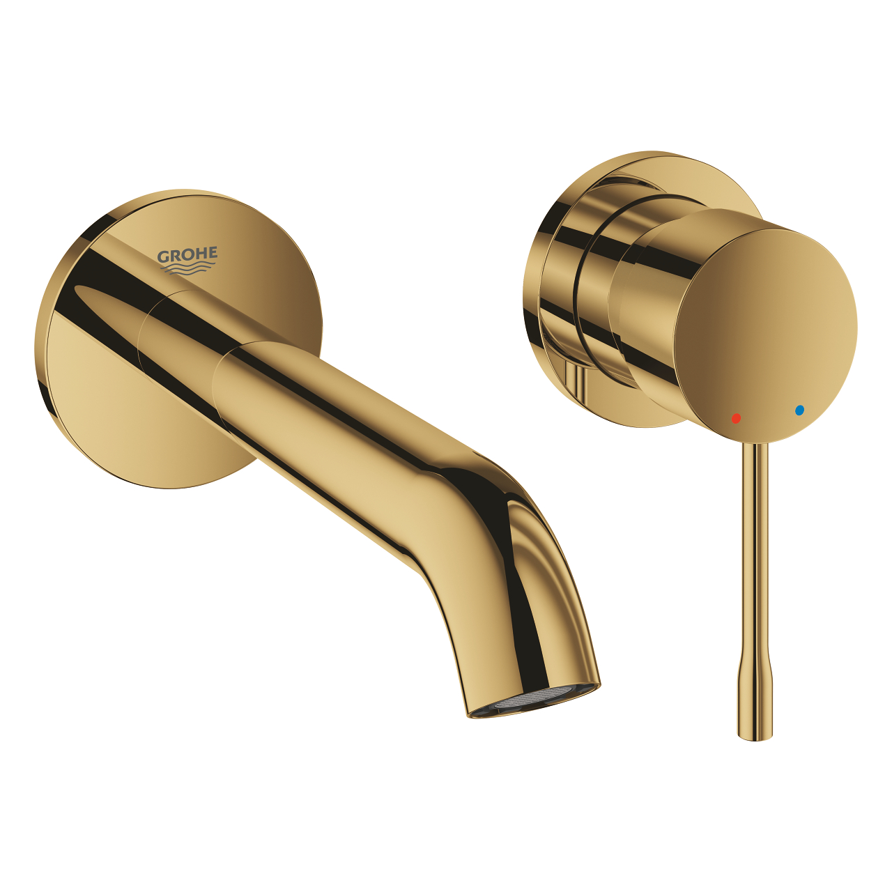 Grohe Essence Lavabo Bataryası 2 Delikli Duvardan Cool Sunrise 29192GL1