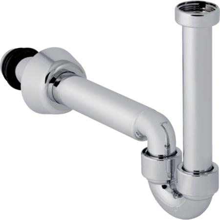 GEBERIT LAVABO SİFONU P TİPİ KROM 151.105.21.1  U BORULU