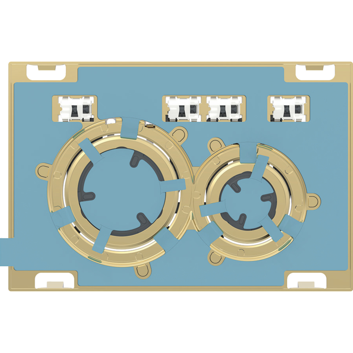 Geberit Sigma 50 Round (Eski Sigma21) Prinç buton- ÖZEL 115.652.00.1
