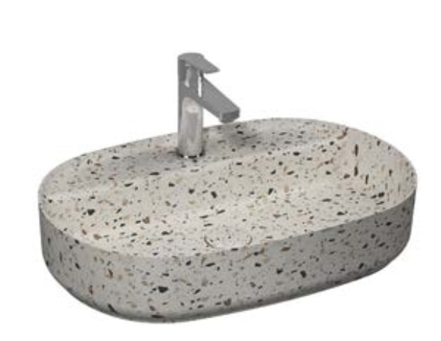 ISVEA INFINITY Tezgah Üstü Lavabo, TRZ Mat Beyaz 60 cm