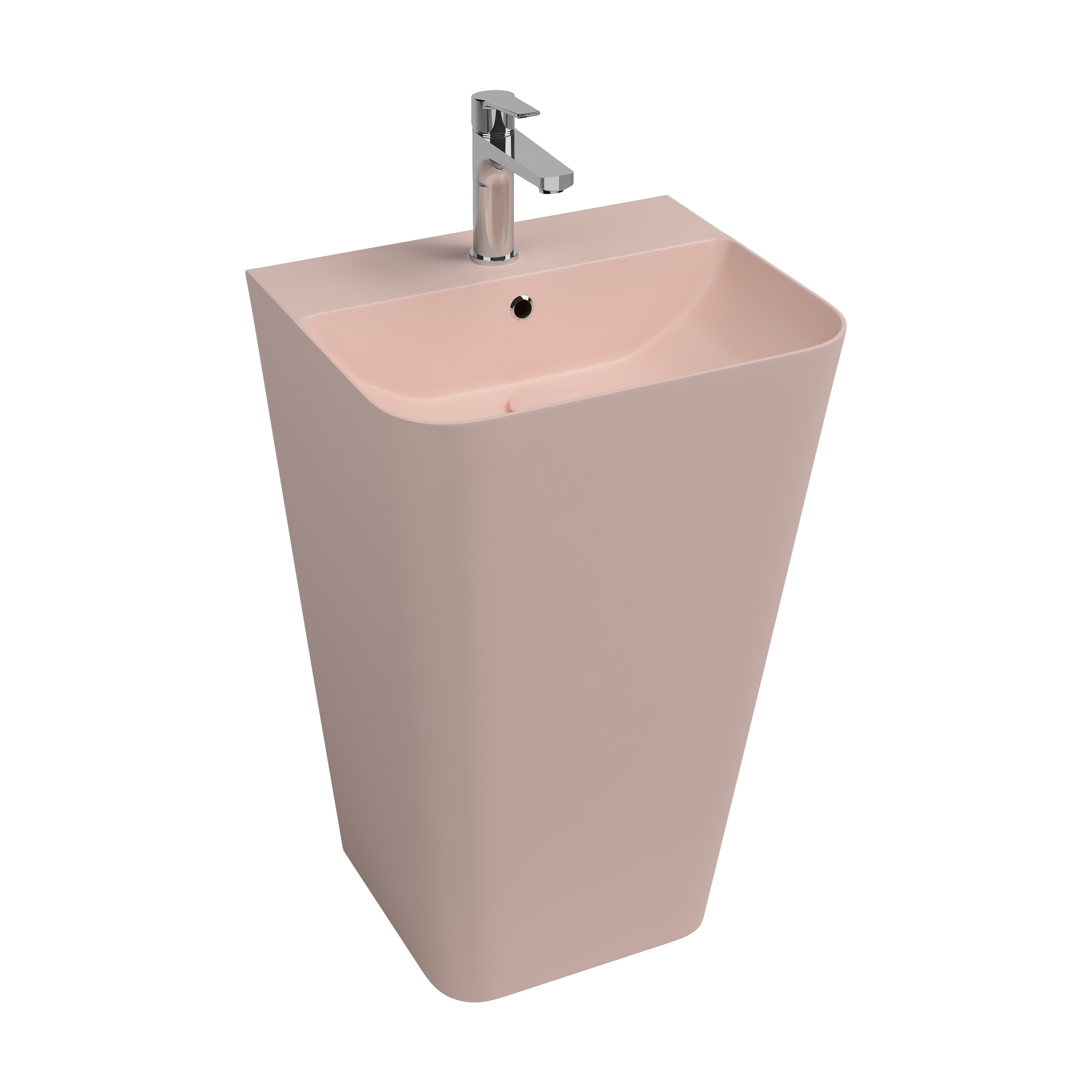ISVEA SOTT AQUA MONOBLOK YERDEN LAVABO 50CM 10SQ37001-2S