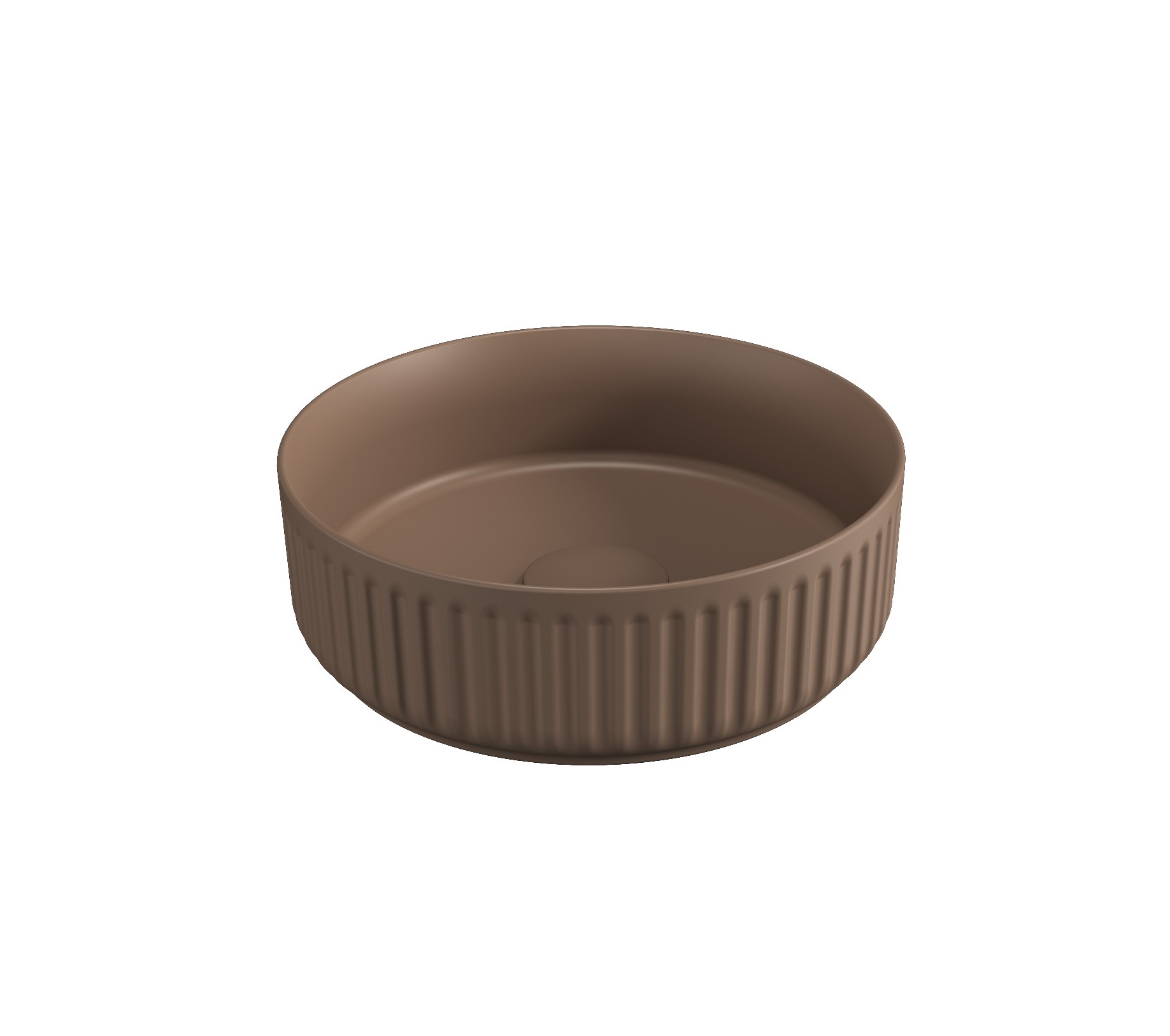 ISVEA ION 10NF66036-2H TEZGAH ÜSTÜ ÇANAK LAVABO VİZON