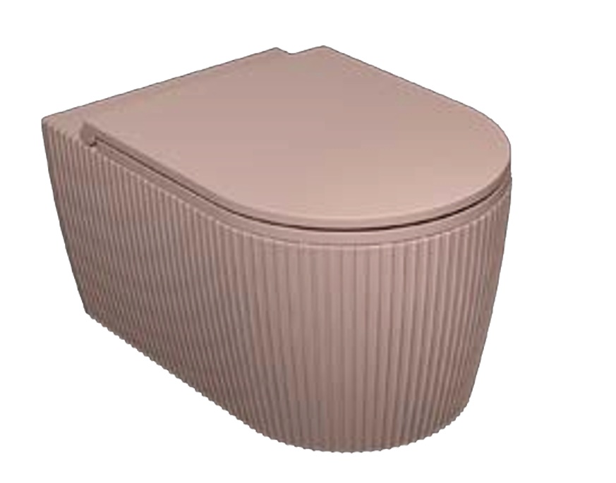 ISVEA SINTESI  CleaRim Plus Vortex Asma Klozet Somon 10SI02001-2S ( KLOZET KAPAĞI DAHİLDİR)