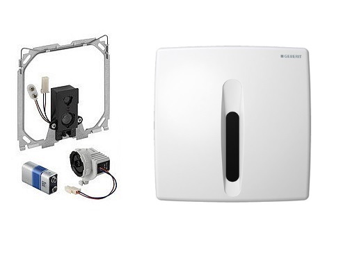 GEBERIT HYBASIC PİSUAR FOTOSEL GRUBU KROM PİLLİ 115.818.46.5
