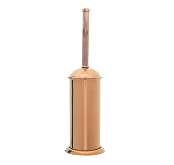 Aksy Pirinç Line Metal Klozet Fırçası 5532 Pvd Rose