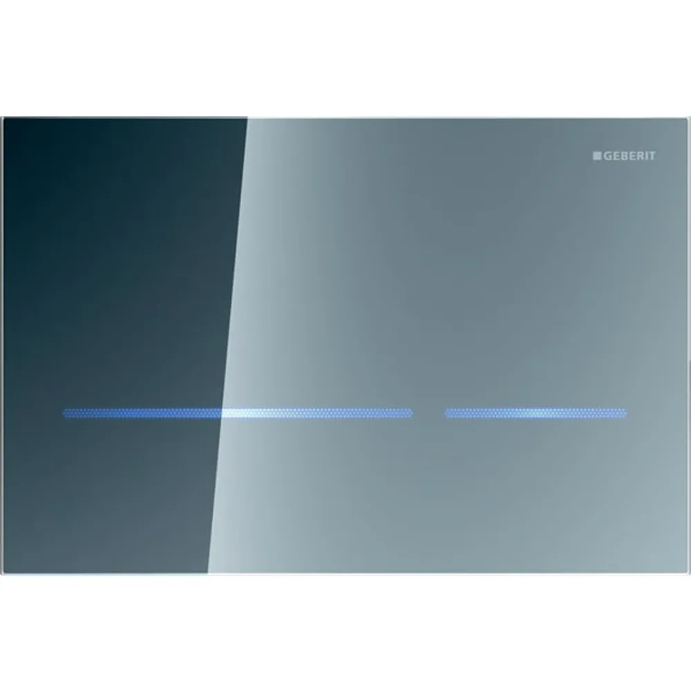 GEBERIT Sigma 80 Kumanda Kapağı 8 cm için Füme Cam 116.092.SM.6