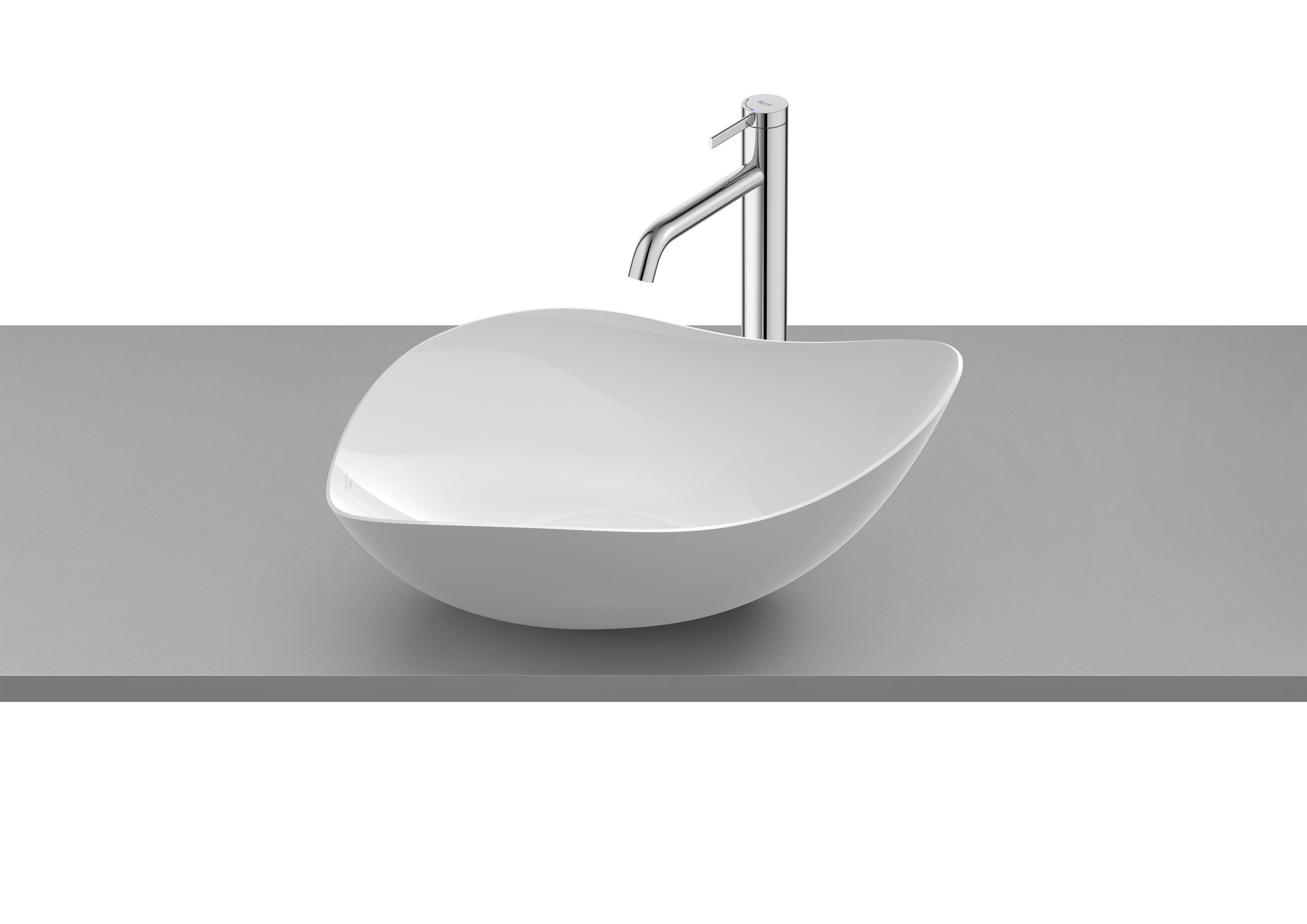 ROCA RUY OHTAKE Tezgah Üstü Lavabo 54X37,5