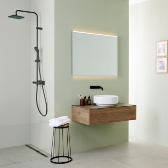 Geberit Option Plus doğrudan ve dolaylı aydınlatmalı ayna, 75 cm 502.782.00.1