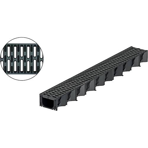 Aco SELF Hexaline L=1000mm W=129mm H=79mm Galvaniz Çelik Izgaralı 319213