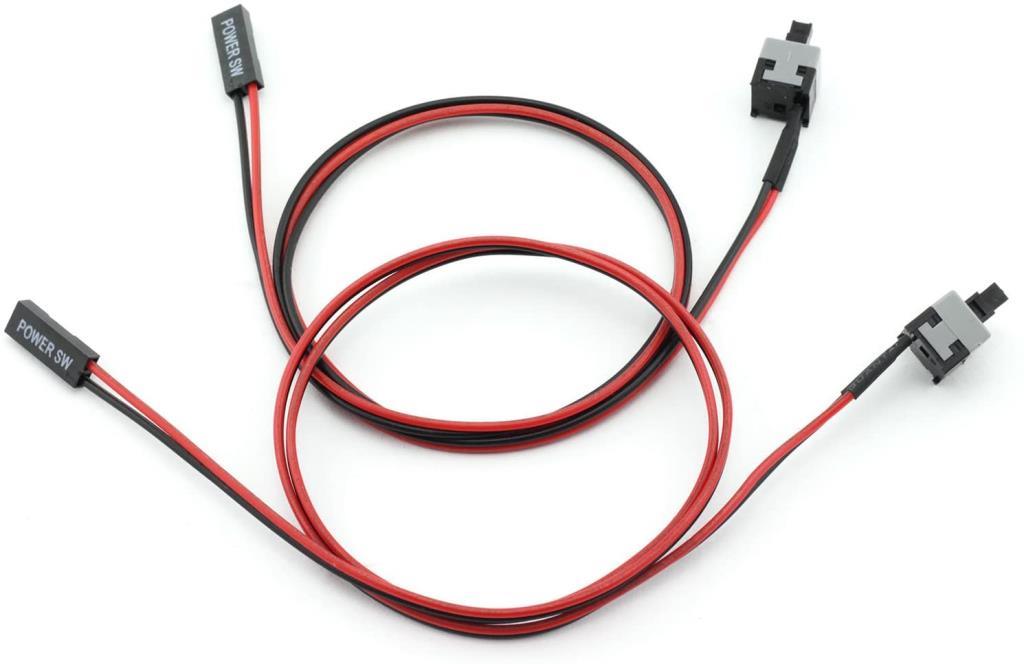 Uzun Kasa Start Power Butonu Kablolu 1.5 metre