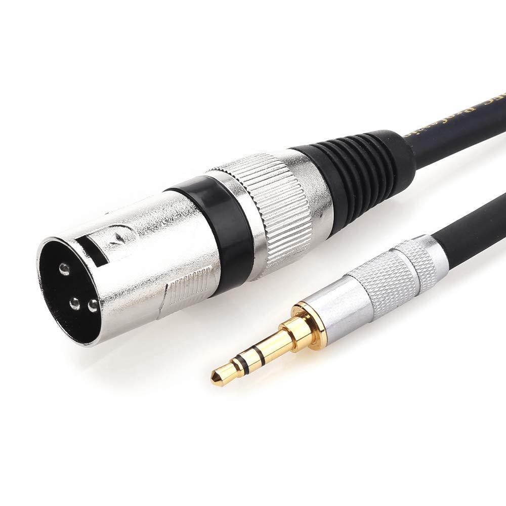 3.5 mm Stereo to Xlr Erkek Kablo 5 metre 