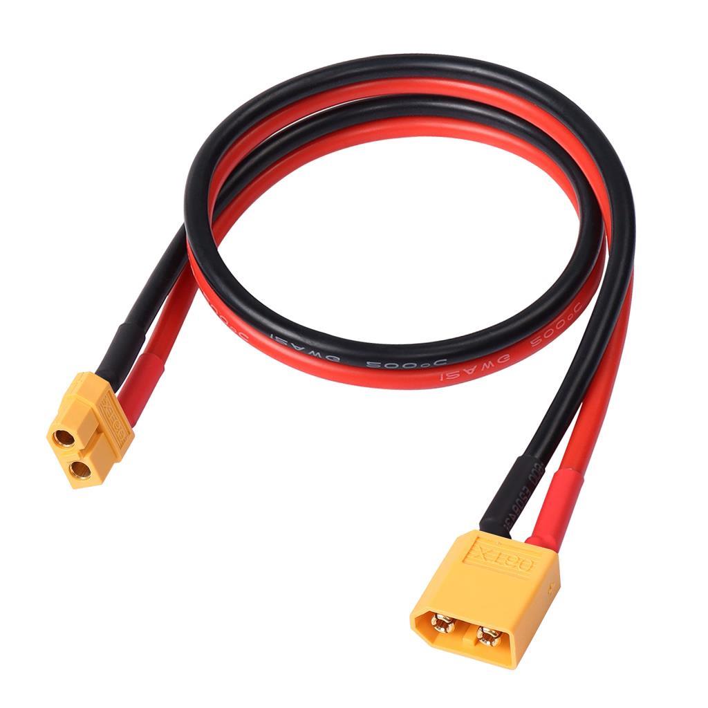 Xt60 Uzatma Kablosu 2 Metre Dişi-Erkek 12 awg