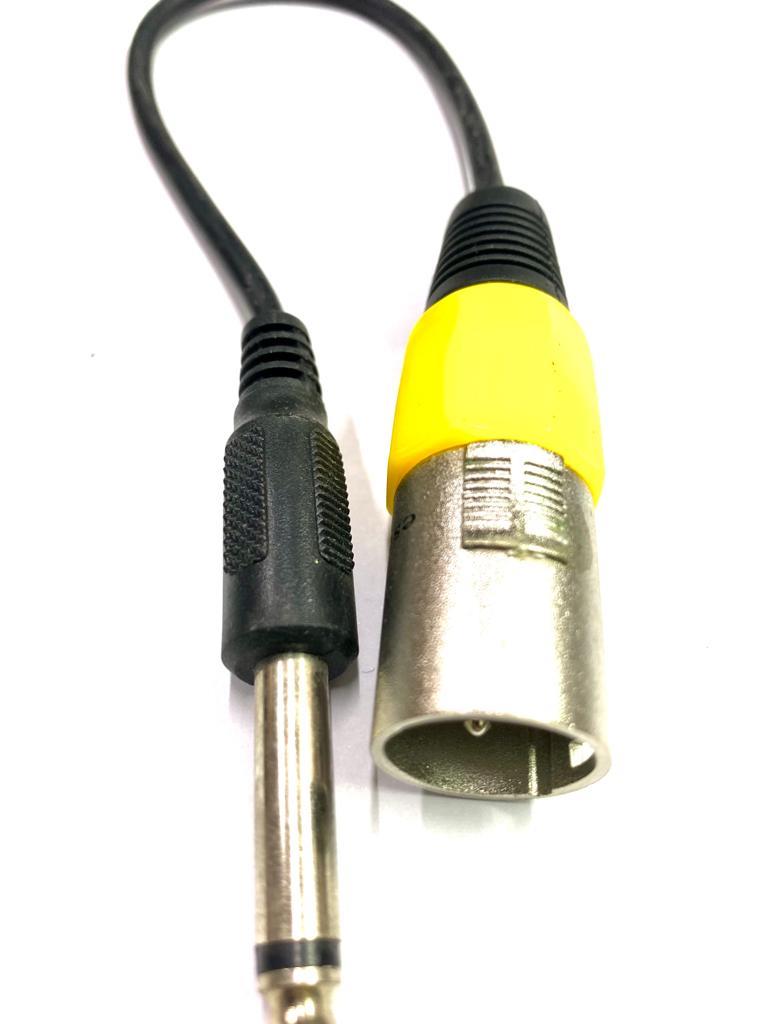 Xlr Erkek - 6.3mm Mono Erkek Çevirici Kablo