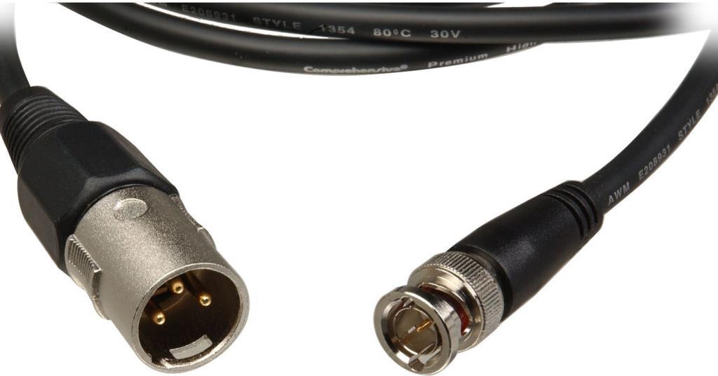 Xlr Erkek - Bnc Erkek Kablo 5 metre