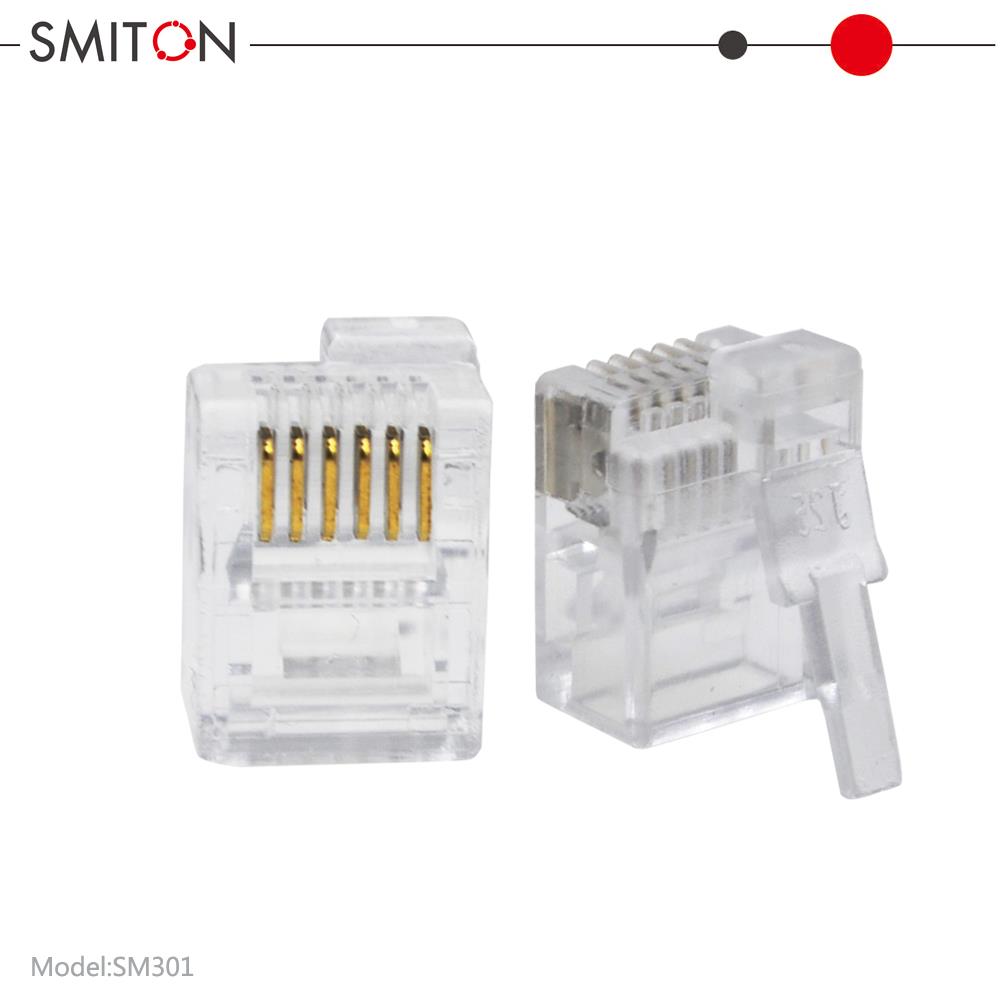 Rj12 6 pin Dec Tipi Konnektör 1 Adet