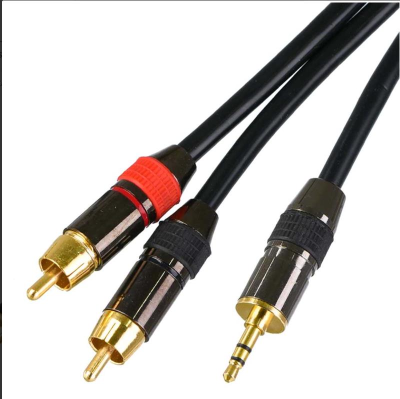 1 Stereo 2 Rca Kablo 30 metre yüksek kalite