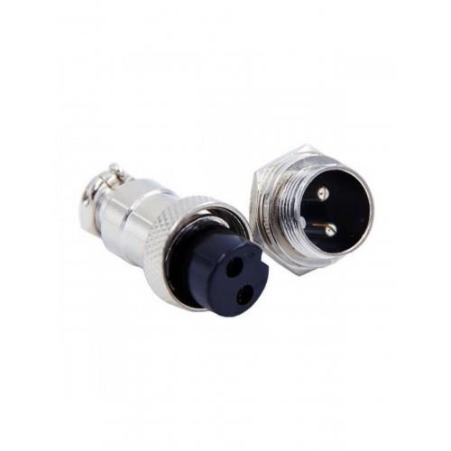 2 Pin Mikrofon Mice Konnektör dişi-erkek 