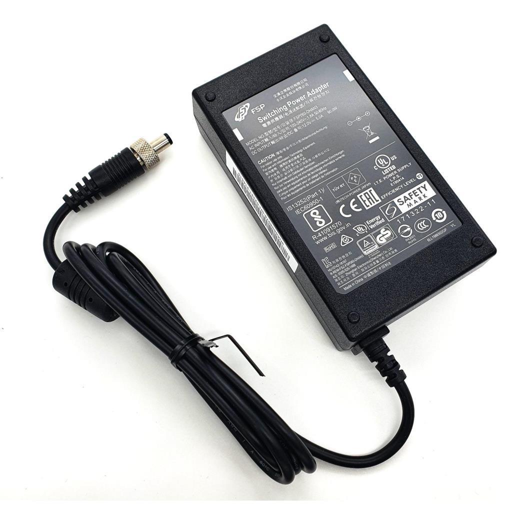 FSP 12V 5A 60W Adaptör Kilitlenebilir Vİdalı Jak 5.5/2.5mm