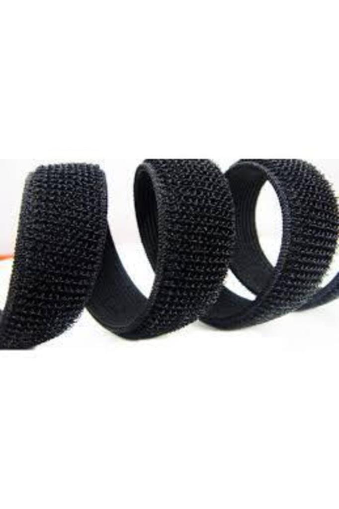 Kablo Düzenleyici Cırt Cırtlı Bant, 90 cm, 10mm x 2.6mm, siyah renk