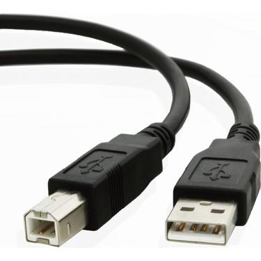 Usb printer kablosu 3 metre siyah