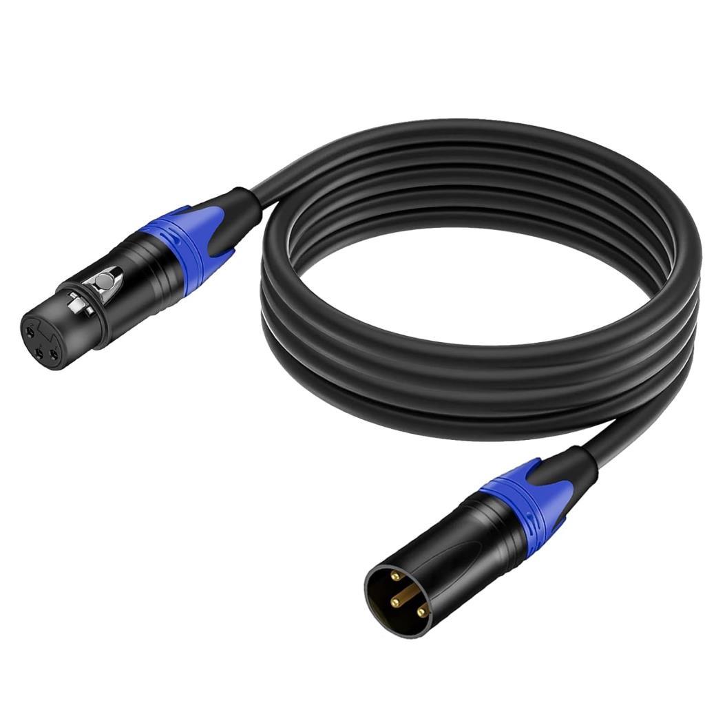 Xlr Erkek-Dişi Kablo Kaliteli Balanslı 10 metre