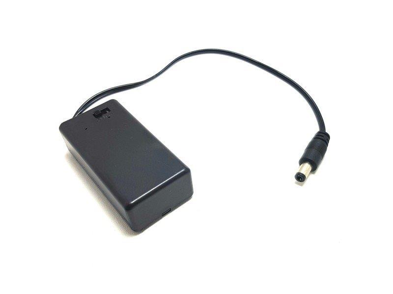 Gitar Pedalı 9 Volt Pil Kutusu Anahtarlı Dc Kablolu