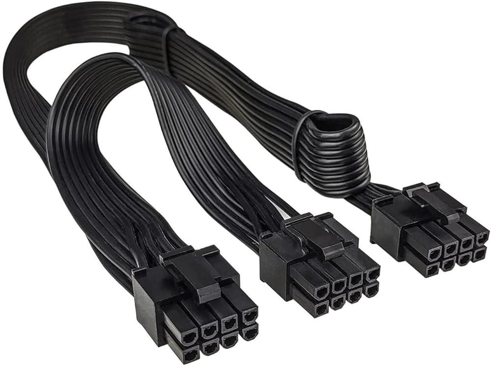 8 Pin - 2x8 pin Pcı-e Modüler Power kablo 60 cm