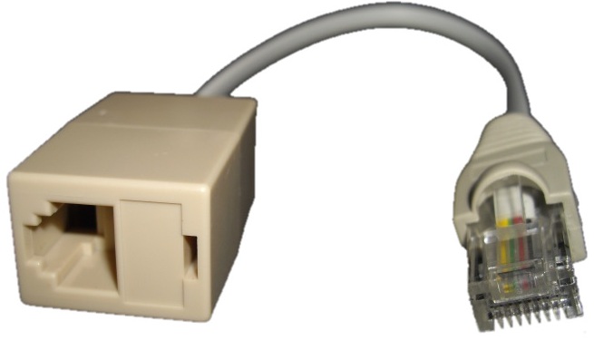 Rj11-Rj45 Çevirici Modem için
