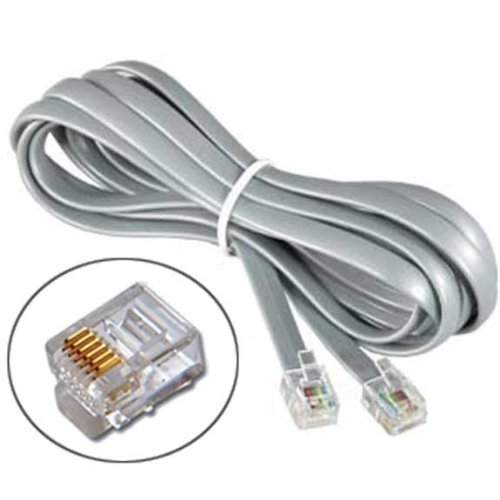 RJ12 6 lı Santral Telefon Kablosu 3 metre
