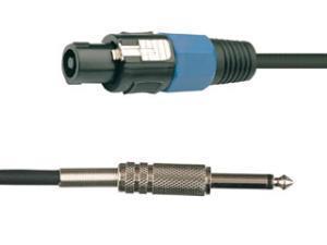 Spekon-6.3 mm Mono Hoparlör Kablosu 10 mt