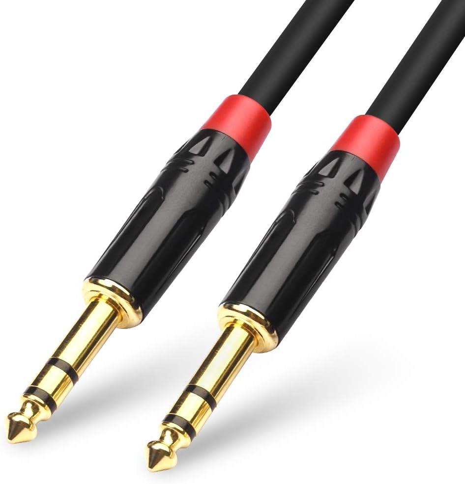 6.3 mm Trs Stereo Erkek-Erkek Kablo 15 metre