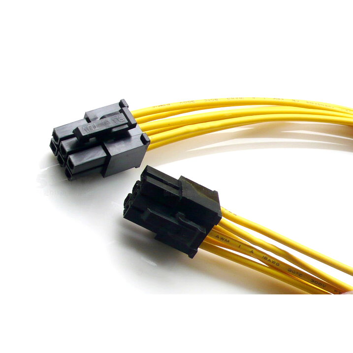 Biostar Anakart 6 Pin Pcı-e Modüler Power Kablosu 1 Metre