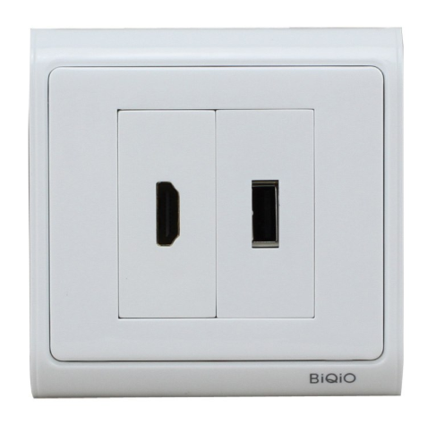 Hdmi+Usb Duvar Prizi