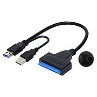 USB 3.0 To Sata 2.5" 3.5" HDD KABLO12V Power Adaptörlü