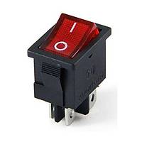 Mini Işıklı Anahtar on-off 4 pin