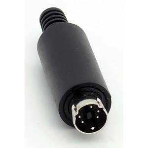 5 pin mini din erkek konnekt�r