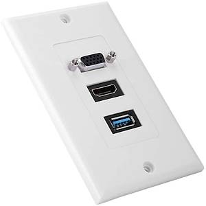 Hdm�+Usb+Vga Duvar Prizi