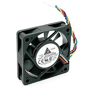 Delta AFC0612DB-F00 60x60x15mm So�utma Fan�, 7200 RPM, 29.24 CFM, 47.5 dBA PWM 4-pin