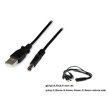 Usb to Dc Kablo oklu