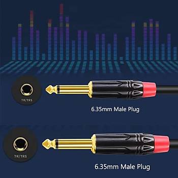 6.3 mm Mono Enst�rman Kablo 50 cm