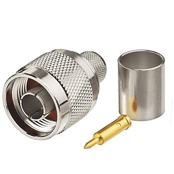 N Erkek Konnekt�r RG213 Tipi S�kmal�