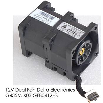 Delta DC12V 1.82A 40x40x56MM Soutucu Fan