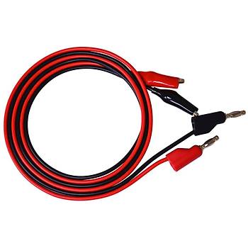 Banana to Krokodil Test Kablosu 50 cm