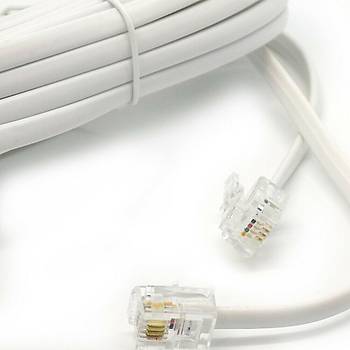 Telefon Kablosu 3 mt  10 adet