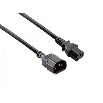 C13-C14 Power Kablosu 2 metre 3x1.5 mm