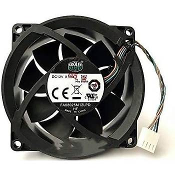 CoolerMaster 12V 0.50A  80*80*25mm 4pin Pwm ��lemci So�utucu Fan