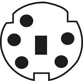 Panasonic Plc Data Kablosu (rs232 di�i-5 pin mini din erkek) 3 metre