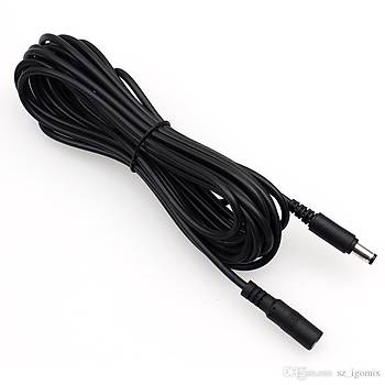 Adapt�r Dc Uzatma Kablosu 5.5 mm 5 metre